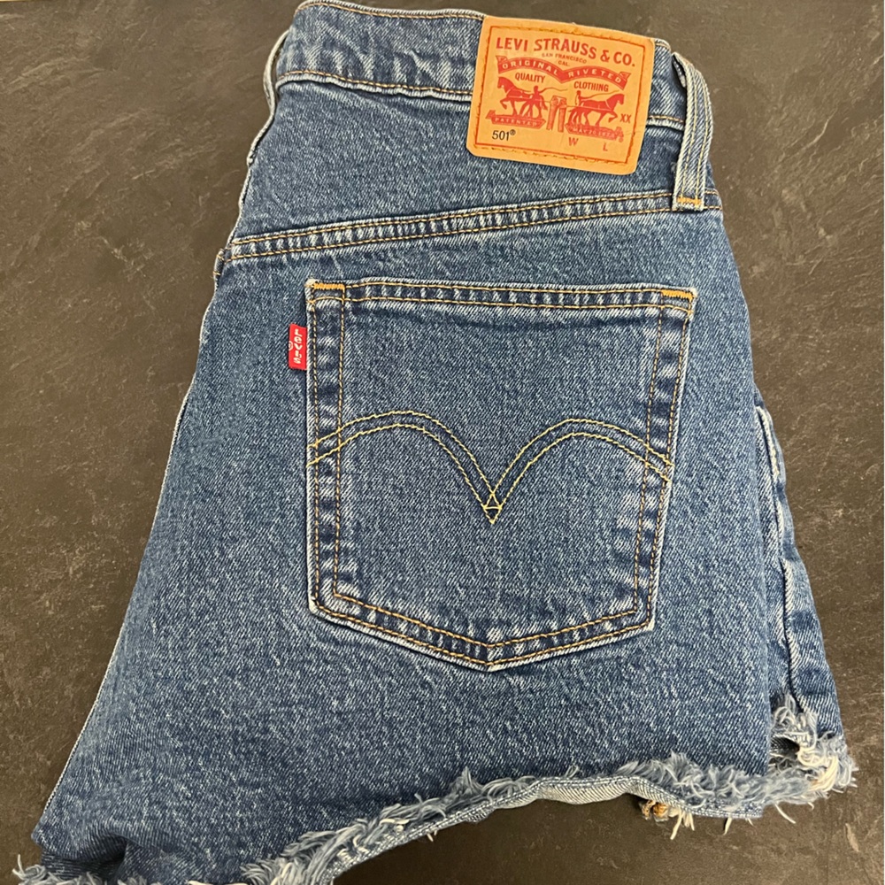 Women’s Levi’s 501 denim shorts
